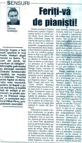 ProSport, 12 septembrie 2001