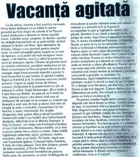 ProSport, 26 iunie 2001